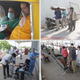 Scenes outside the 1,200 bed Civil Hospital in Ahmedabad.